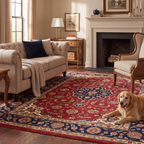 RECTANGLE | Chestnut rectangle livingroom