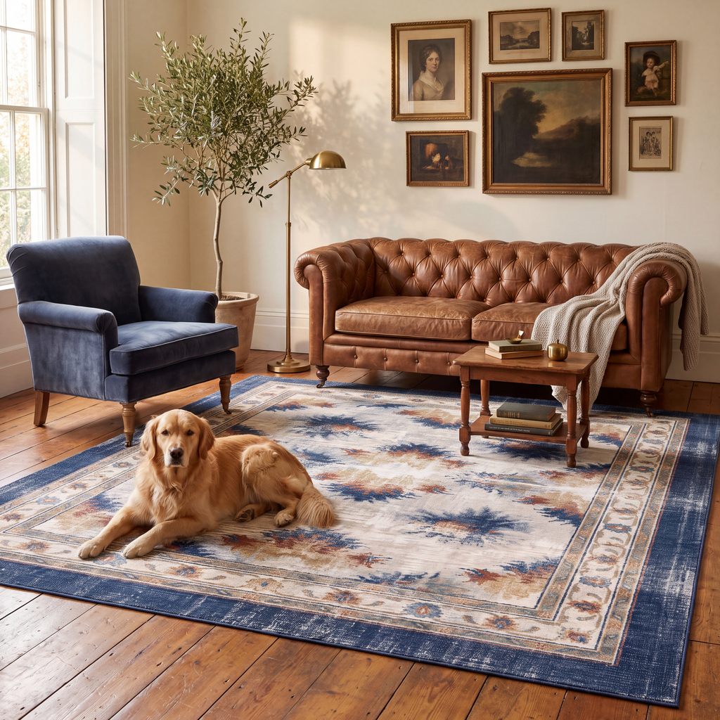 RECTANGLE | Chalcanthite rectangle livingroom