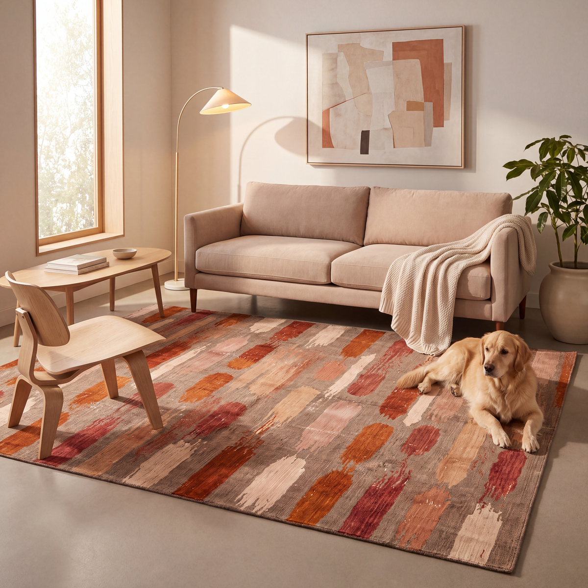 RECTANGLE | Warmfront rectangle livingroom