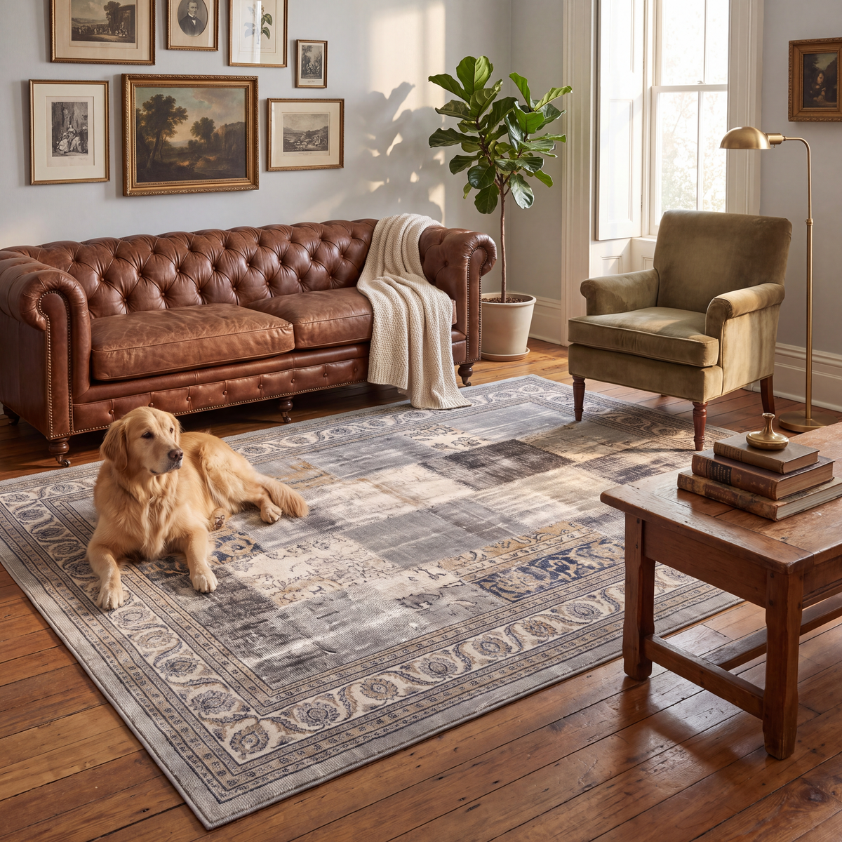 RECTANGLE | Seamist rectangle livingroom