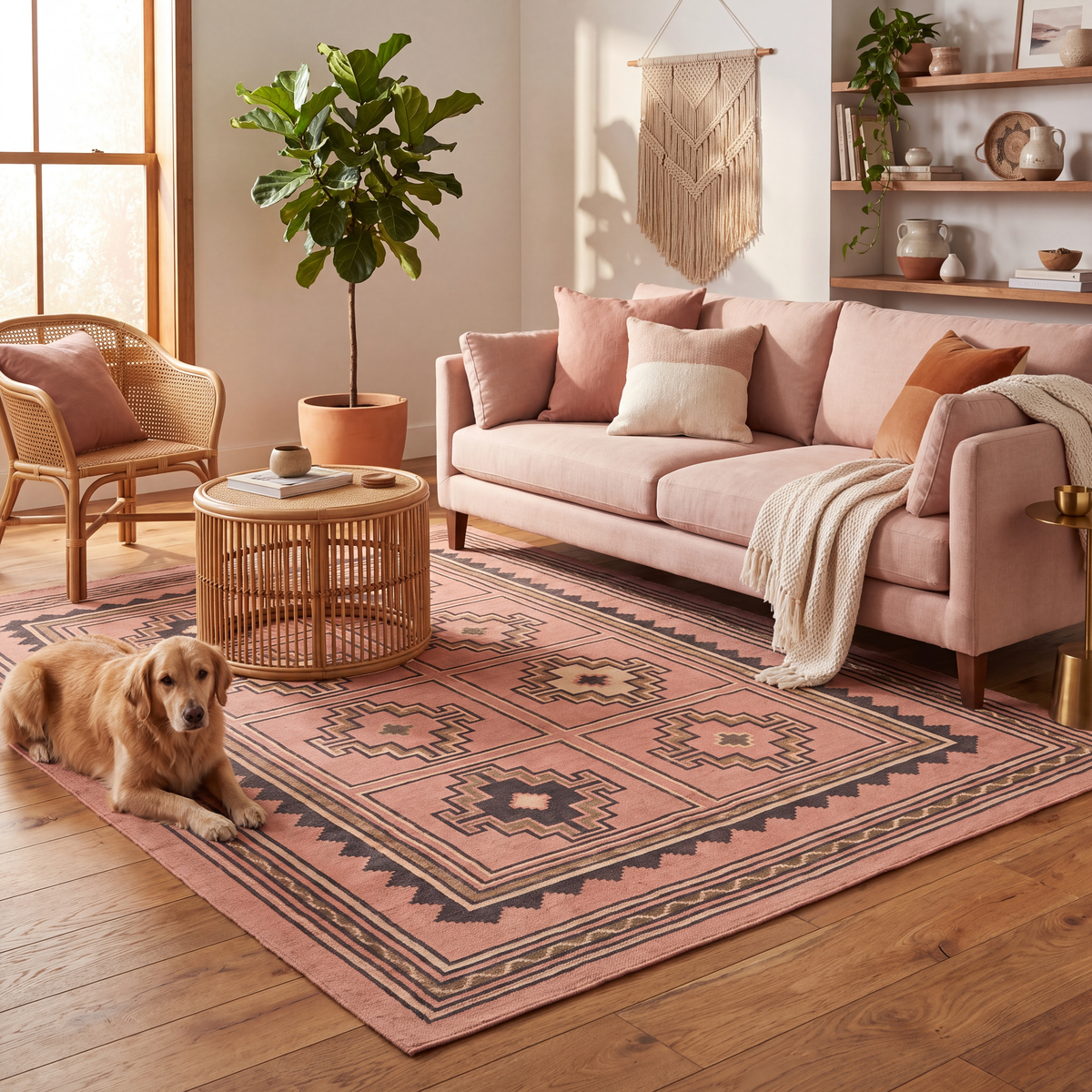 RECTANGLE | Tsavorite rectangle livingroom