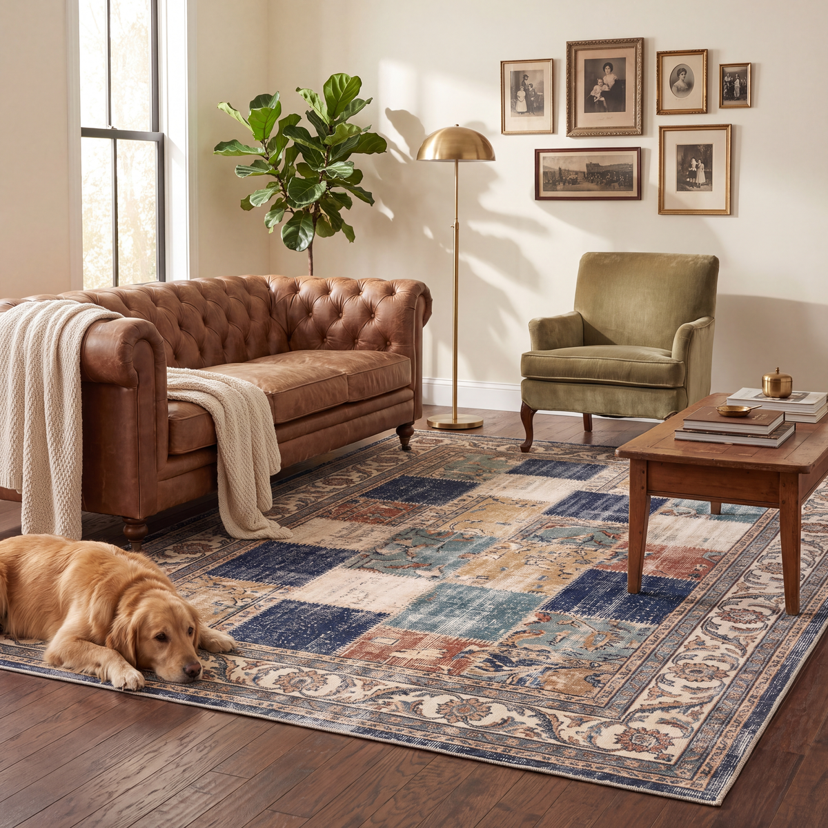 RECTANGLE | Olivine rectangle livingroom
