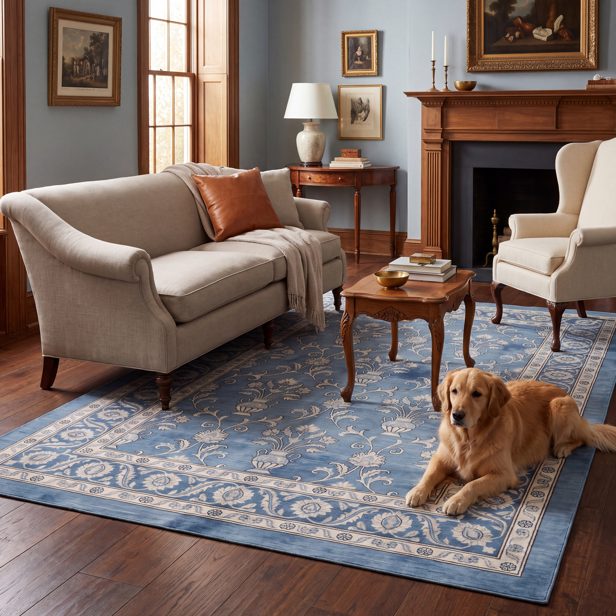 RECTANGLE | Milkwort rectangle livingroom