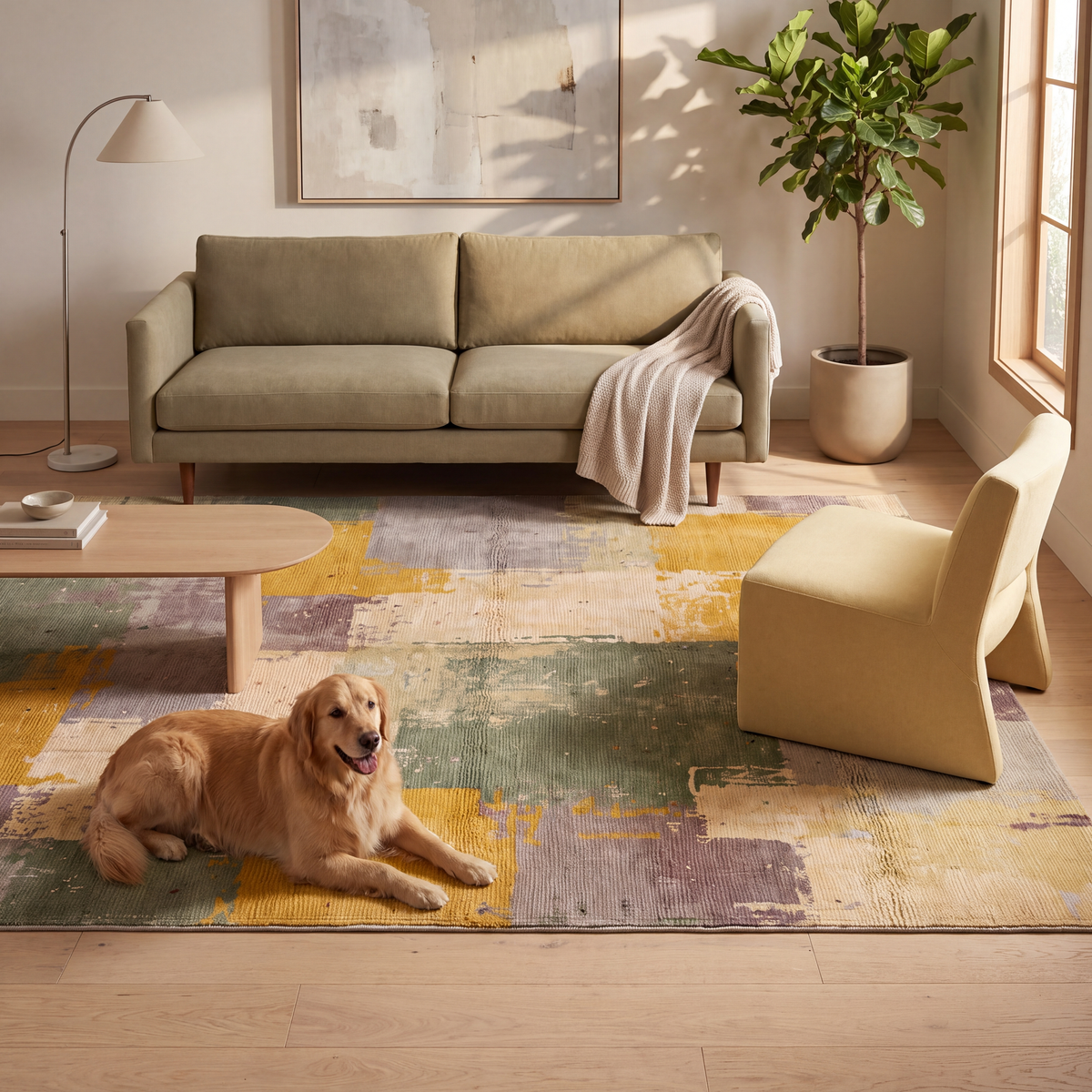 RECTANGLE | Wulfenite rectangle livingroom