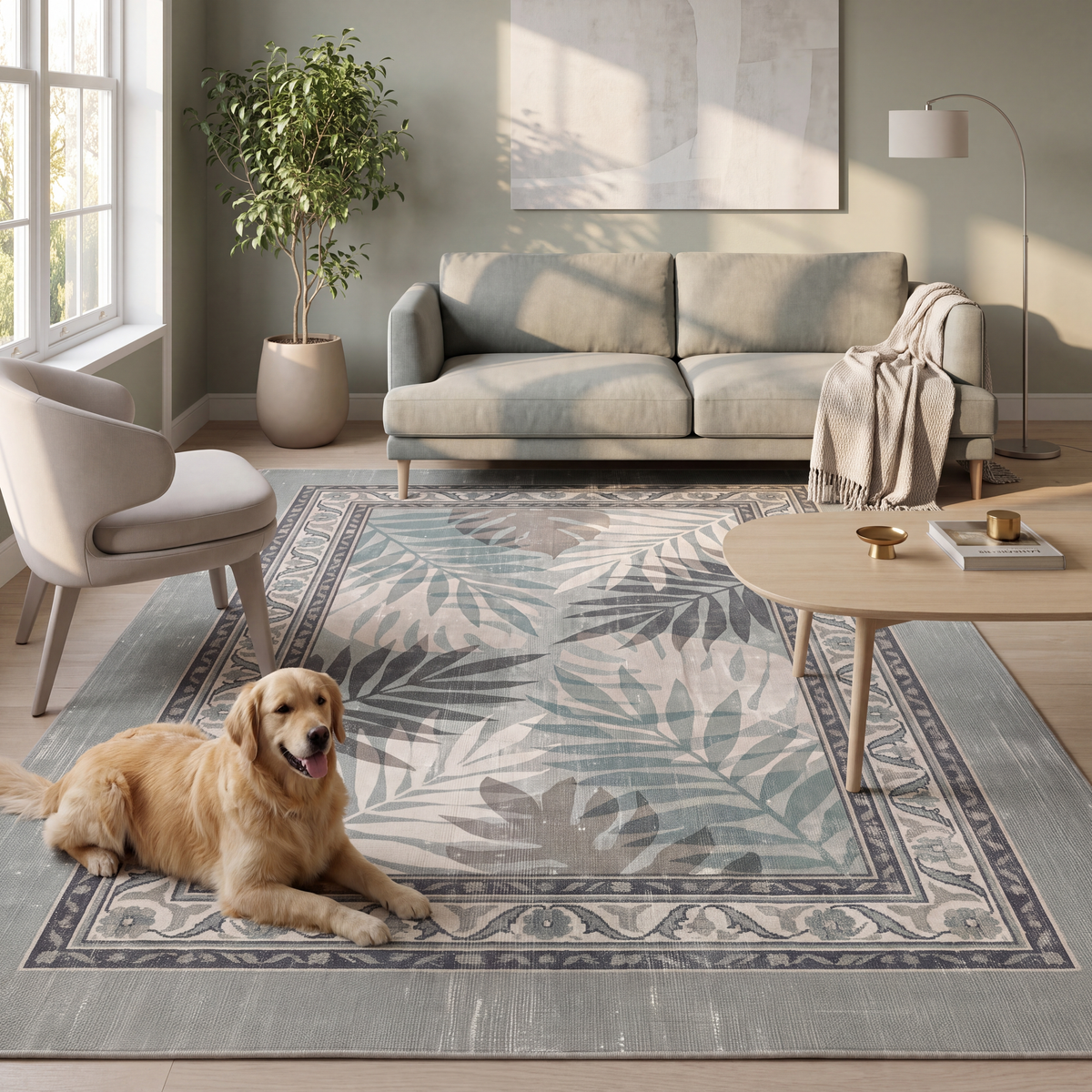 RECTANGLE | Daffodil rectangle livingroom