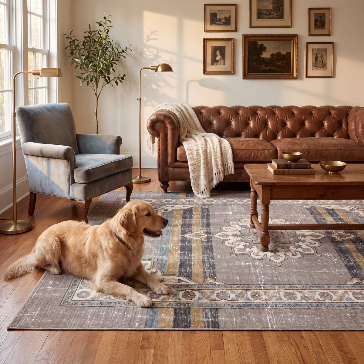 RECTANGLE | Pearlwort rectangle livingroom