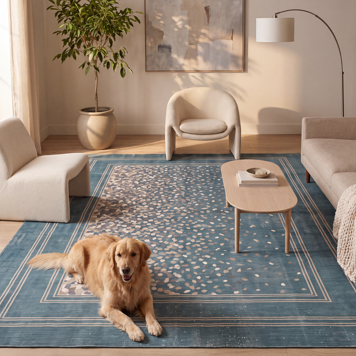 RECTANGLE | Indigo2 rectangle livingroom