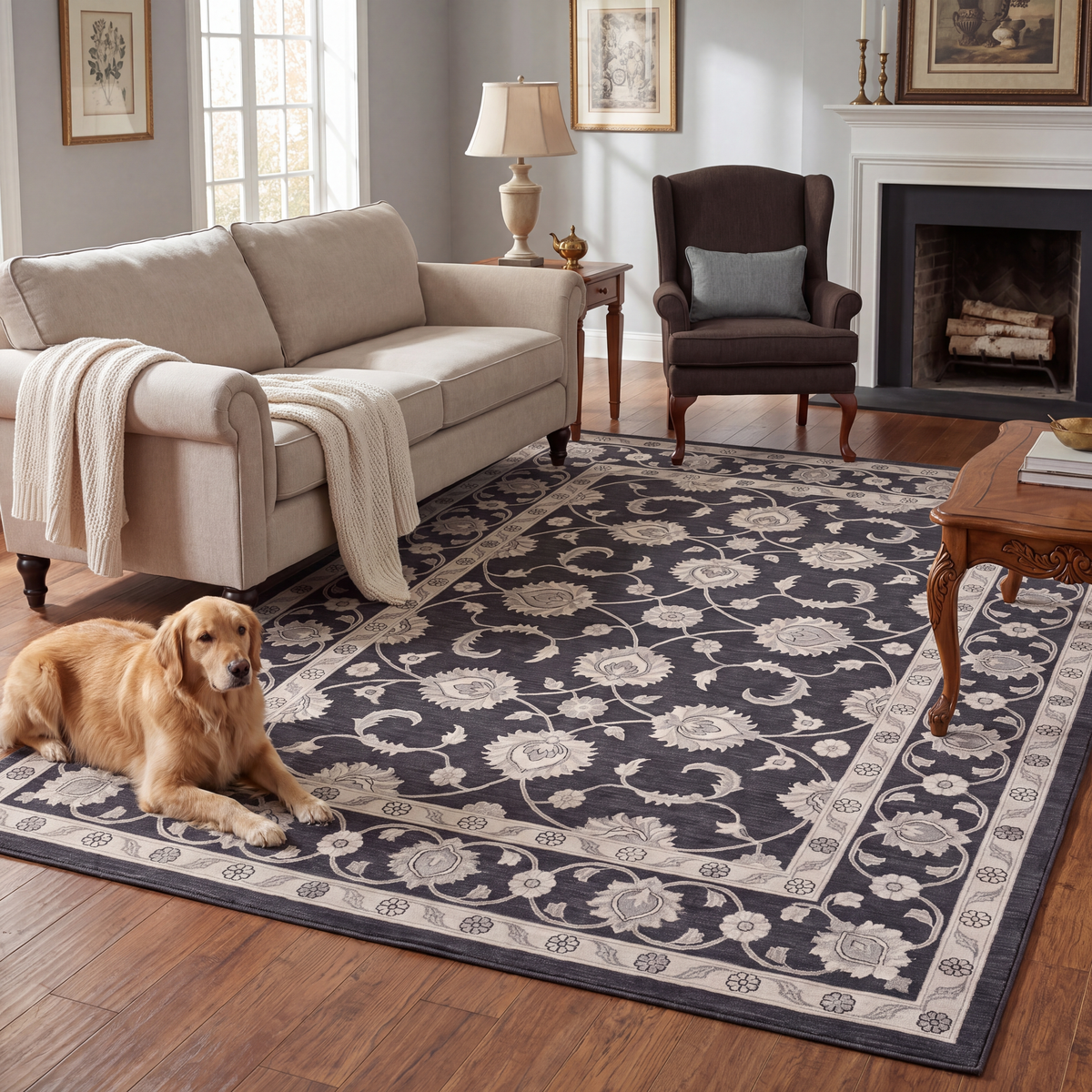 RECTANGLE | Ragged rectangle livingroom