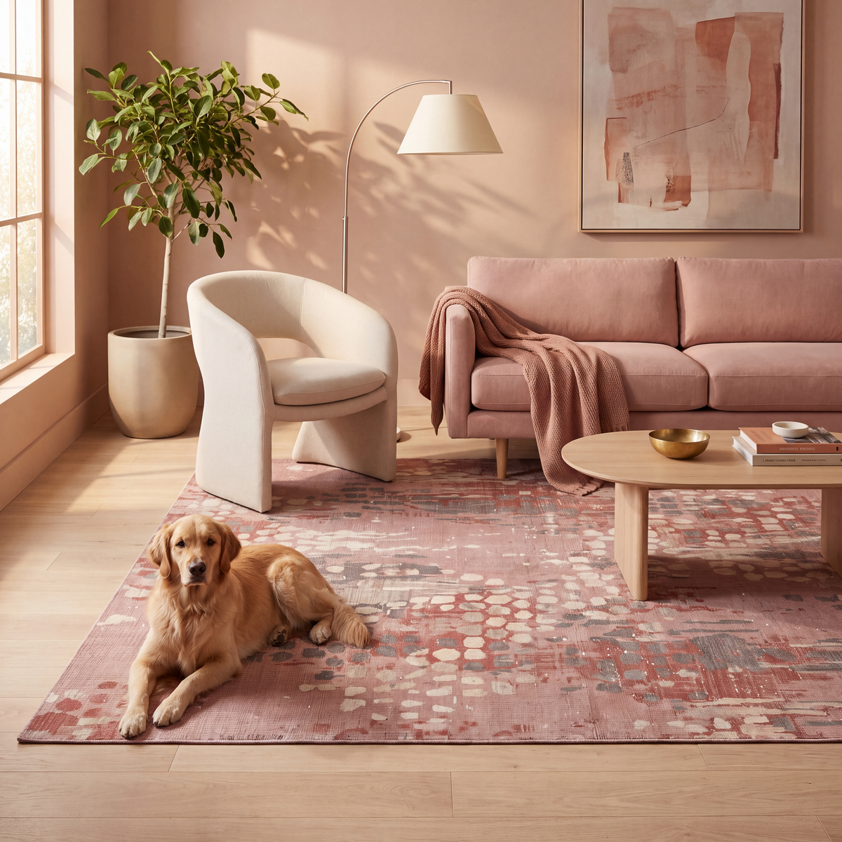 RECTANGLE | Scolecite rectangle livingroom