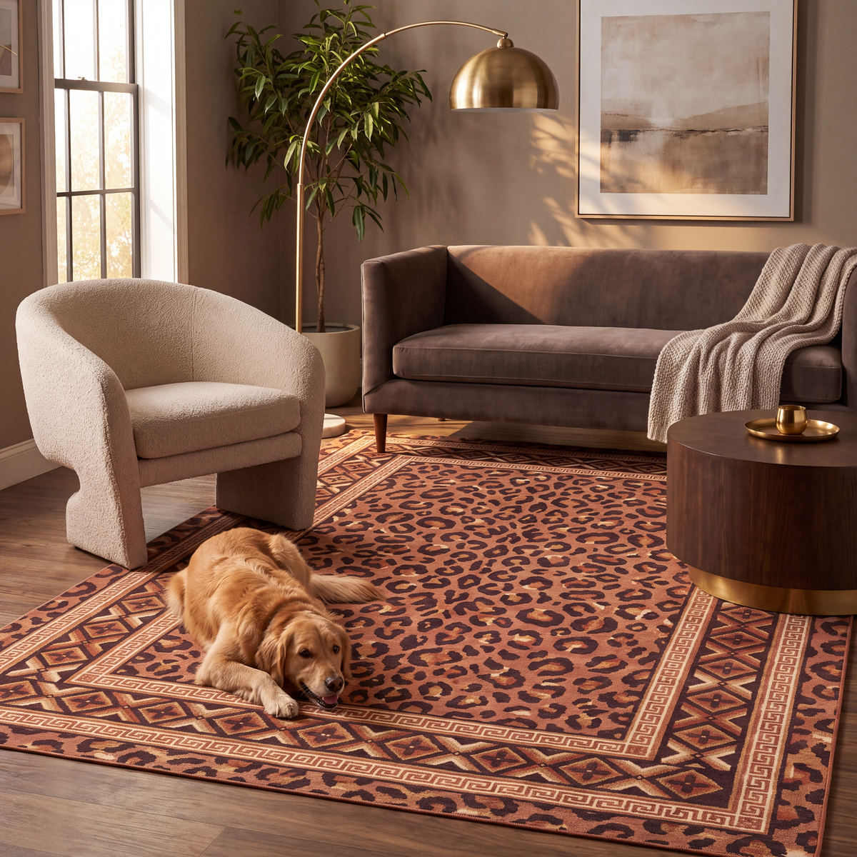 RECTANGLE | Pansyleaf rectangle livingroom