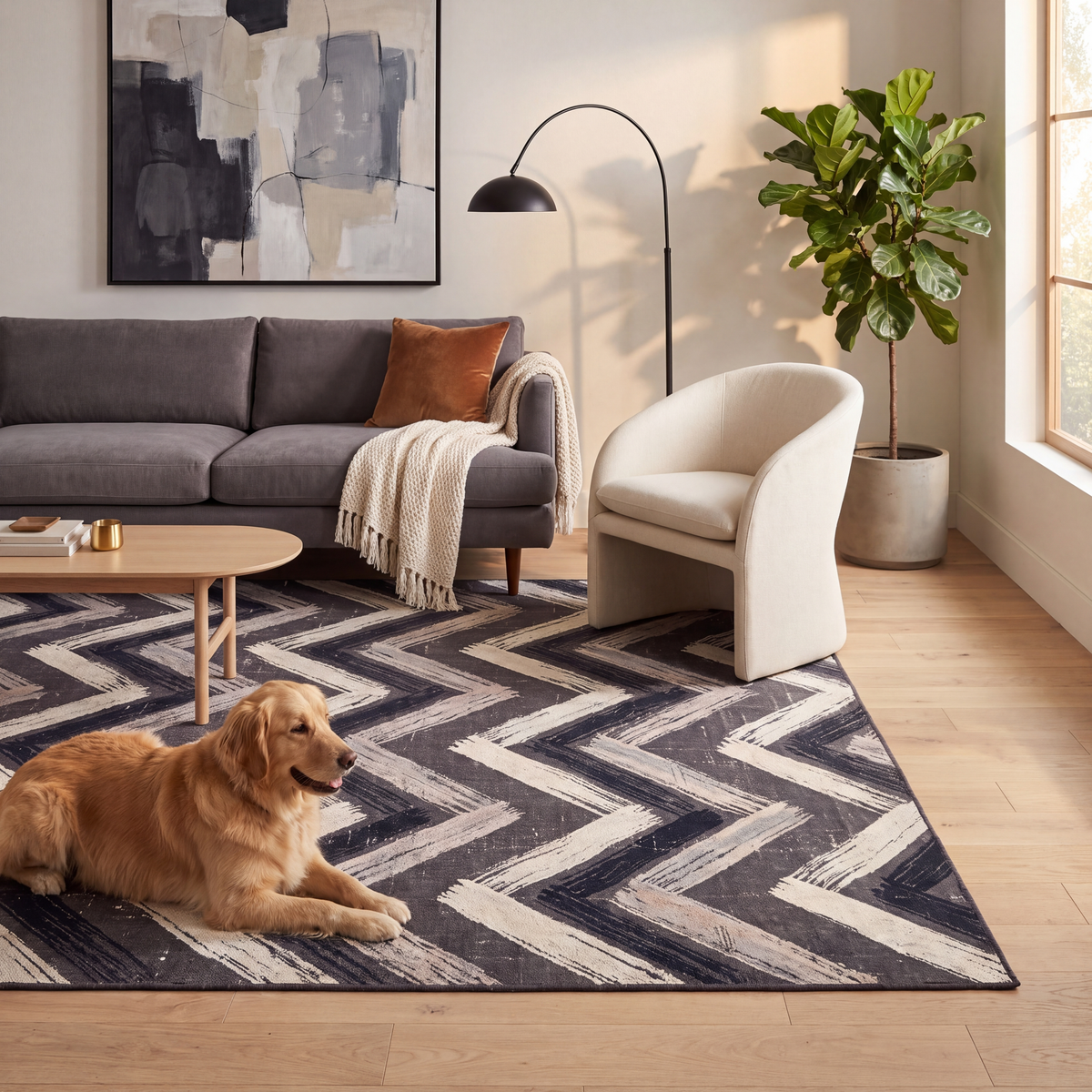 RECTANGLE | Axinite rectangle livingroom