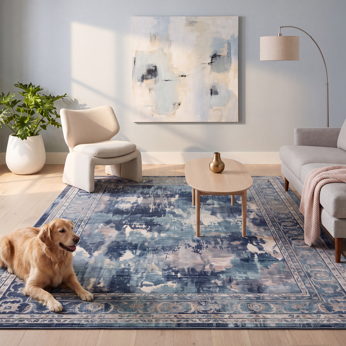 RECTANGLE | Mulberry rectangle livingroom
