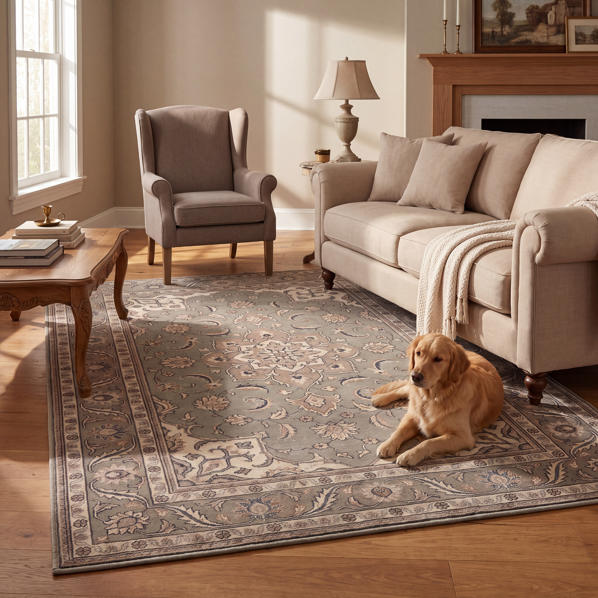 RECTANGLE | Prehnite rectangle livingroom
