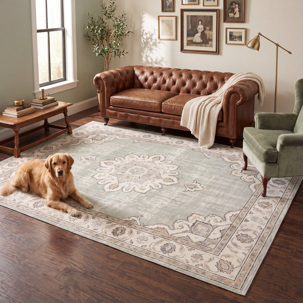 RECTANGLE | Frontispiece rectangle livingroom