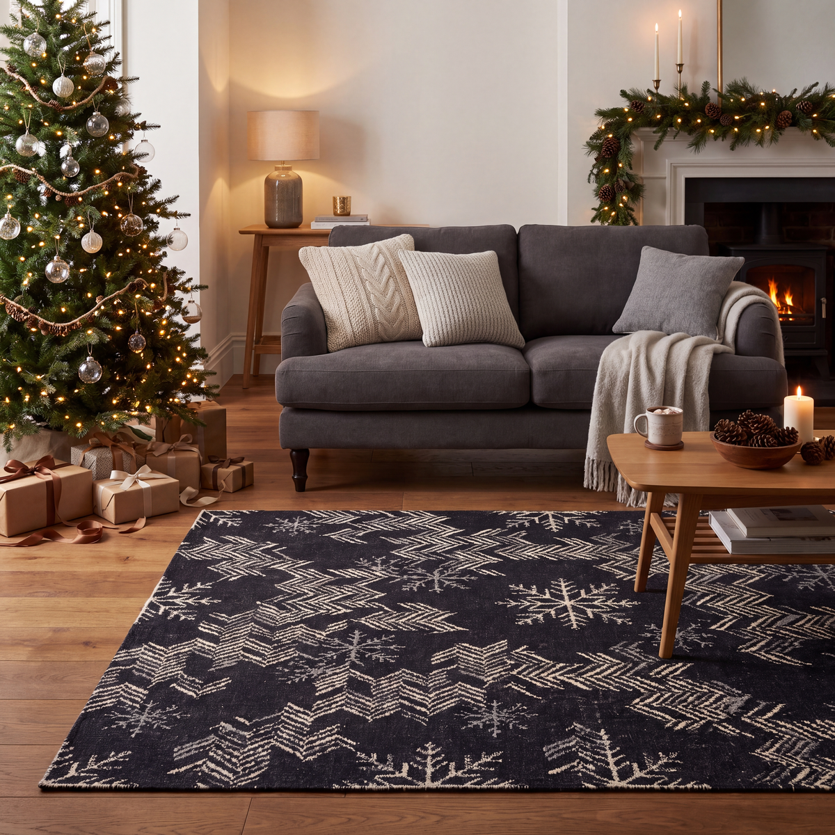 RECTANGLE | Silchester rectangle livingroom christmas