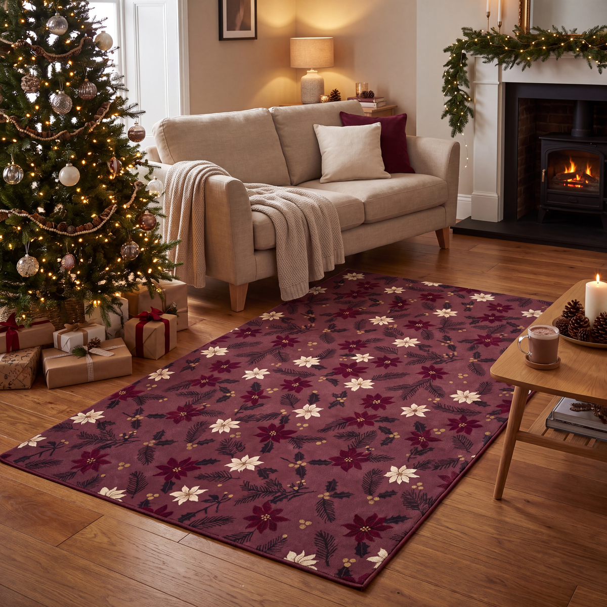 RECTANGLE | Gumushane rectangle livingroom christmas