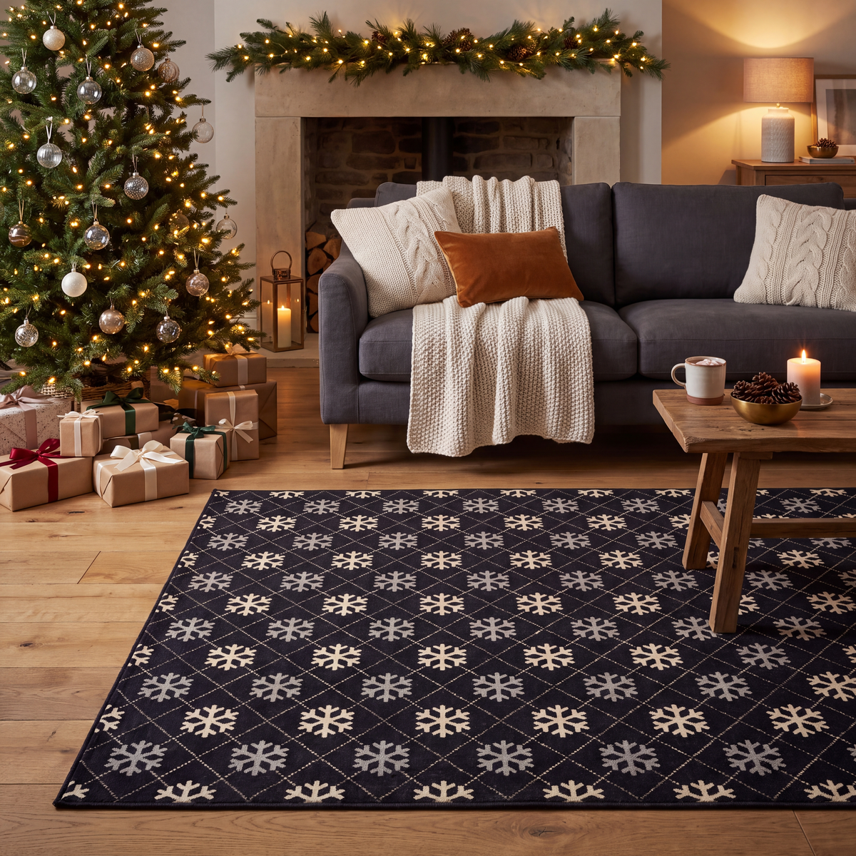 RECTANGLE | Presbytery rectangle livingroom christmas
