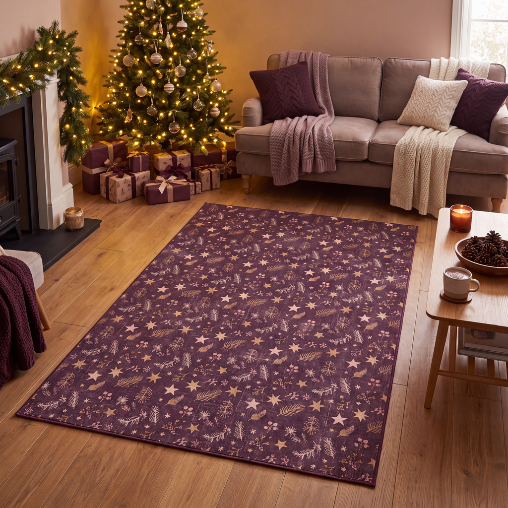 RECTANGLE | Manavgat rectangle livingroom christmas