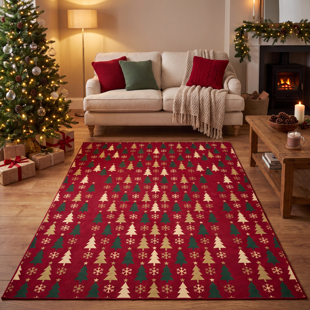 RECTANGLE | Artvin rectangle livingroom christmas