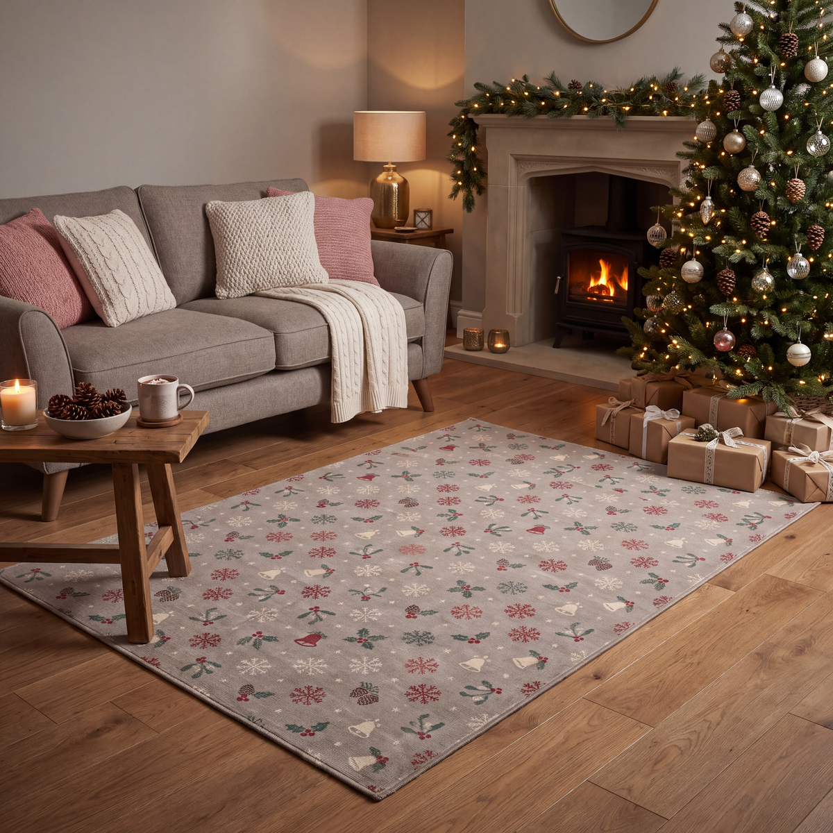 RECTANGLE | Sarikamis rectangle livingroom christmas
