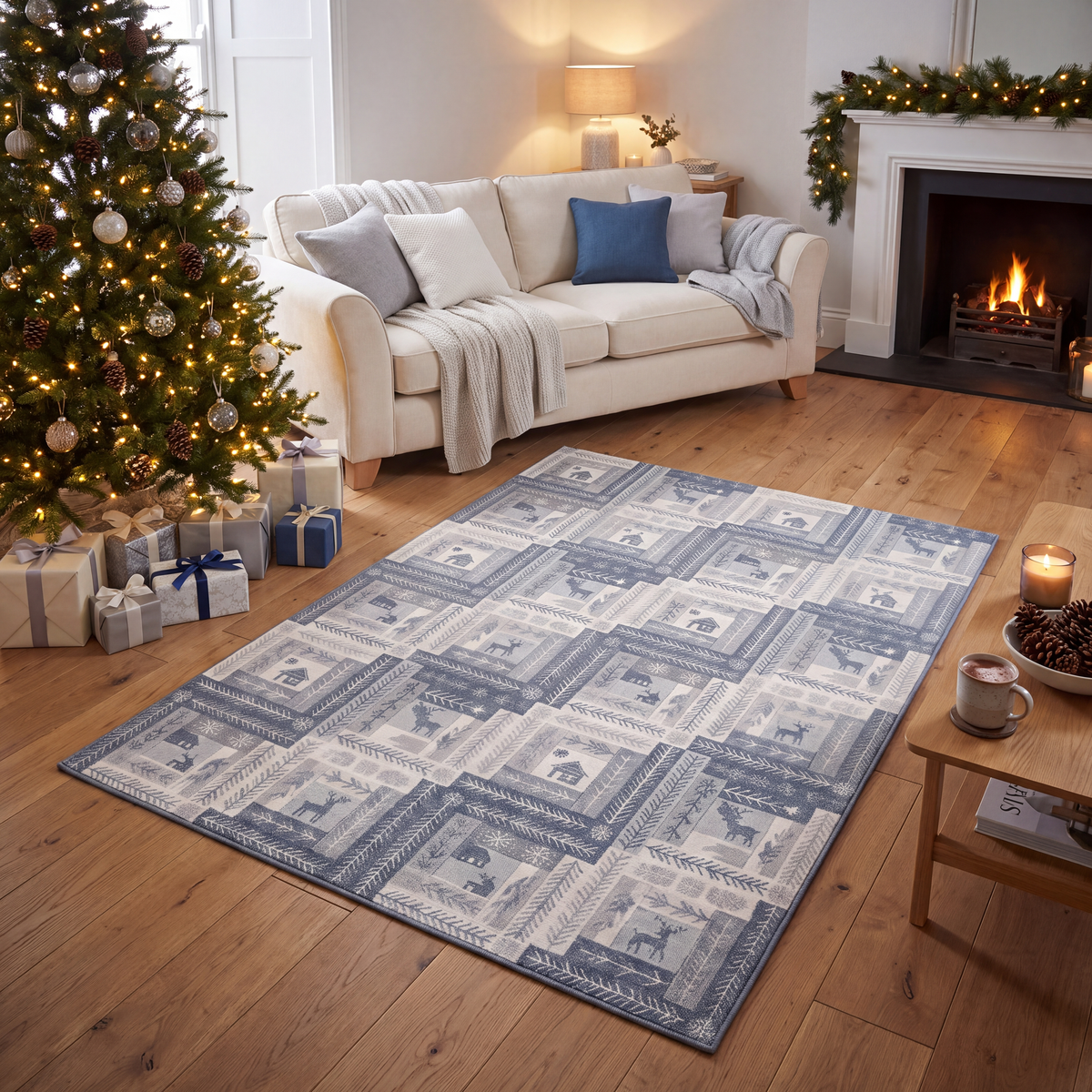 RECTANGLE | Kozan rectangle livingroom christmas