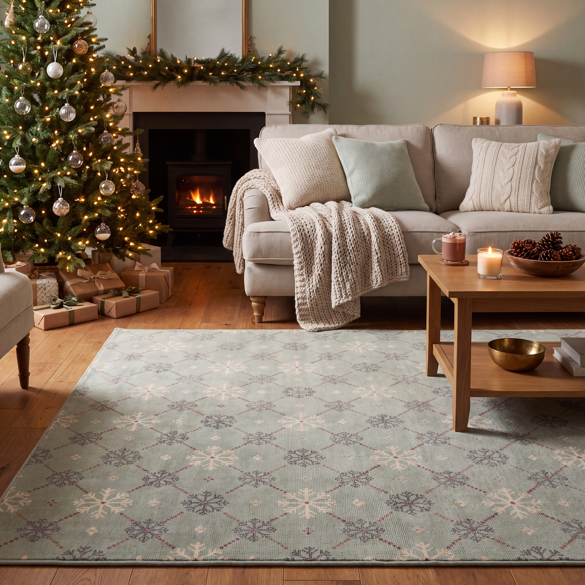 RECTANGLE | Geyve rectangle livingroom christmas