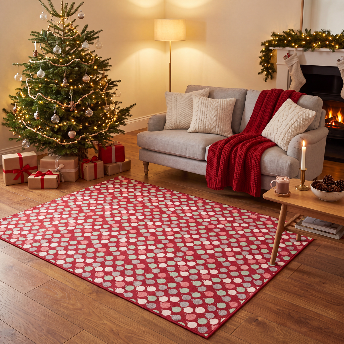 RECTANGLE | Madran rectangle livingroom christmas