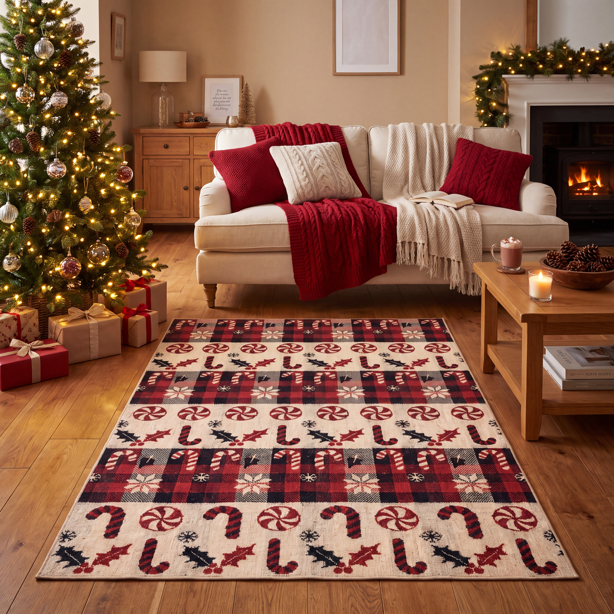 RECTANGLE | Sakarya rectangle livingroom christmas