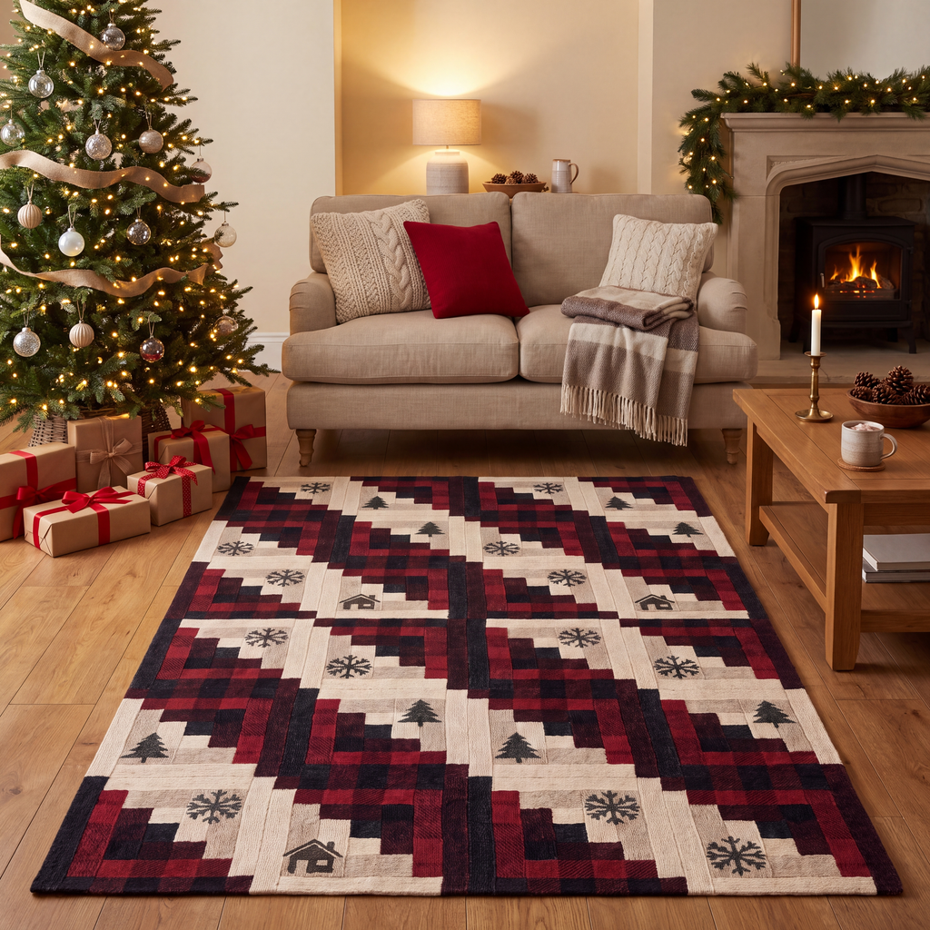 RECTANGLE | Snelston rectangle livingroom christmas