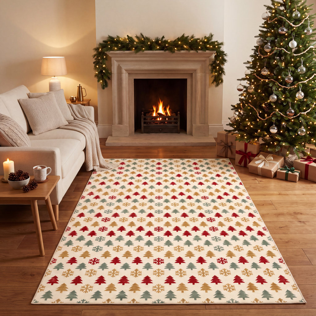 RECTANGLE | Sevenoaks rectangle livingroom christmas