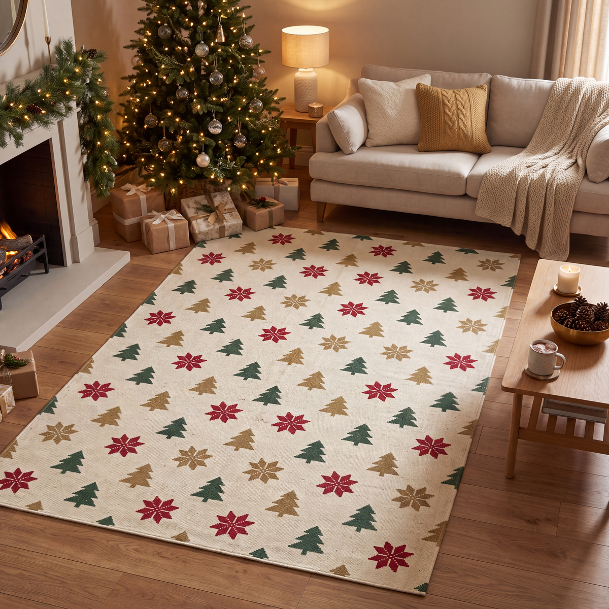 RECTANGLE | Stanwick rectangle livingroom christmas