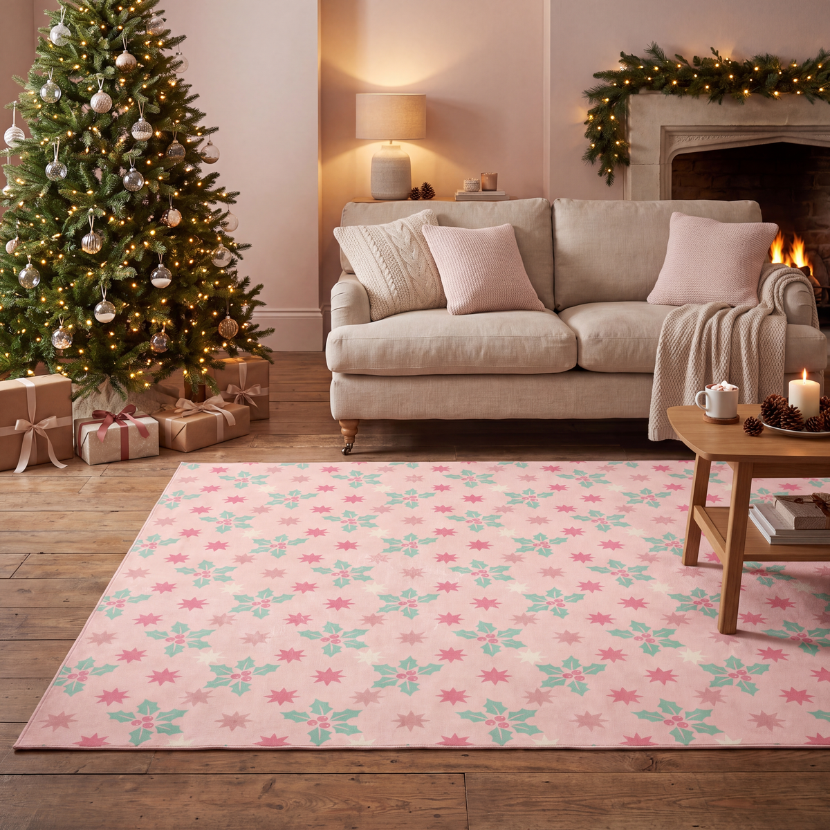 RECTANGLE | Amasya rectangle livingroom christmas