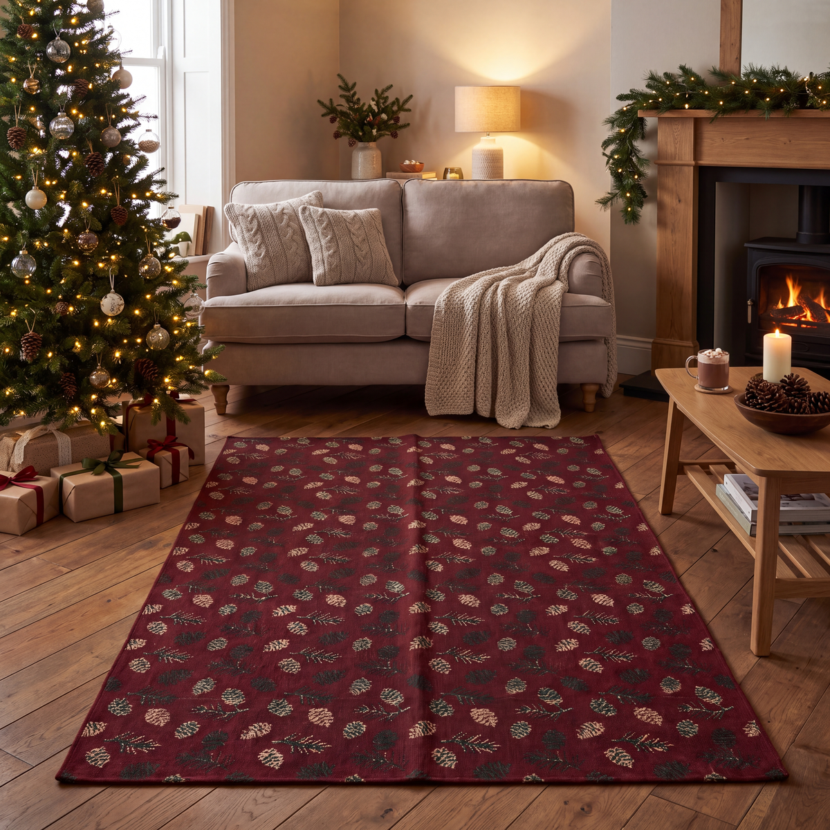 RECTANGLE | Narthex rectangle livingroom christmas