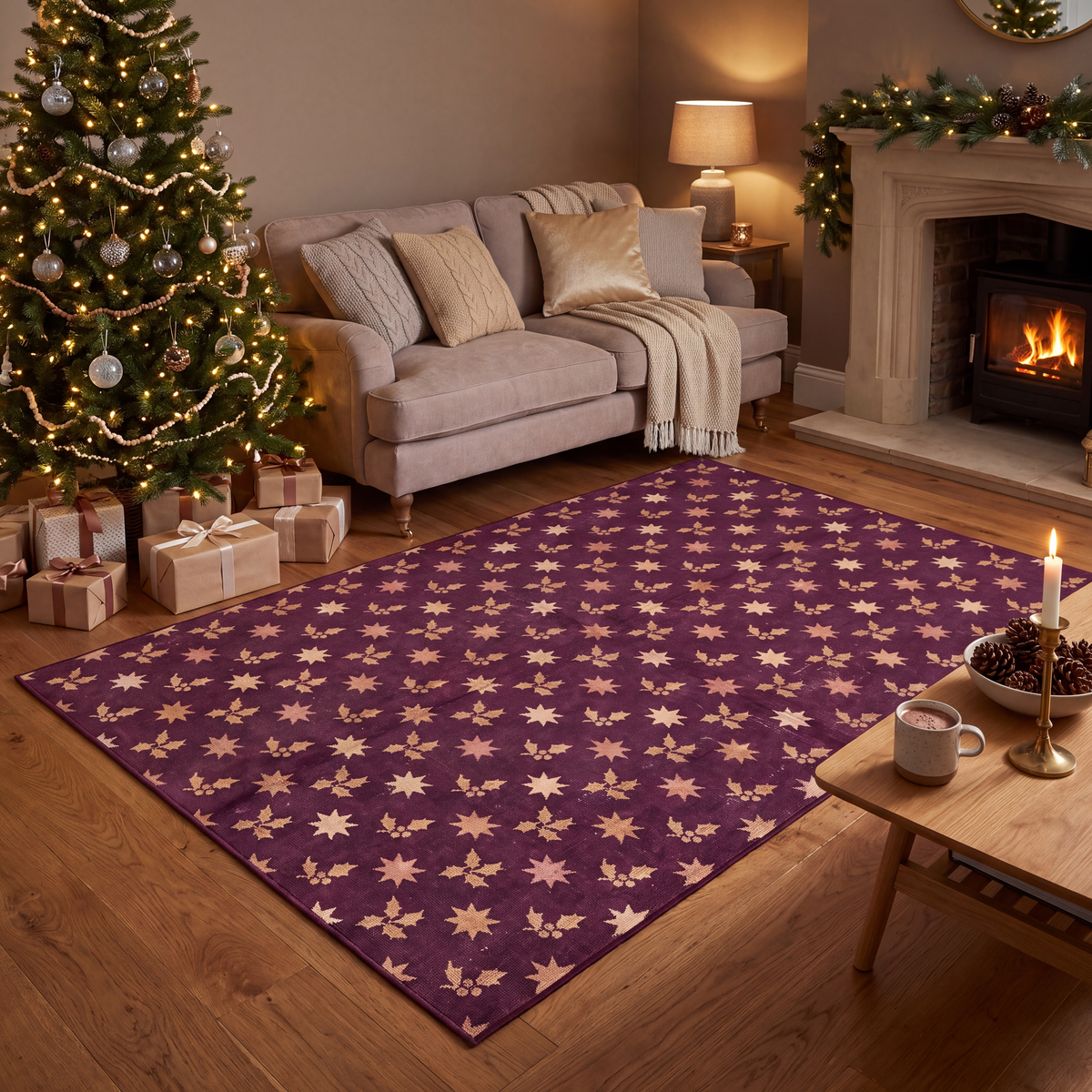 RECTANGLE | Isparta rectangle livingroom christmas