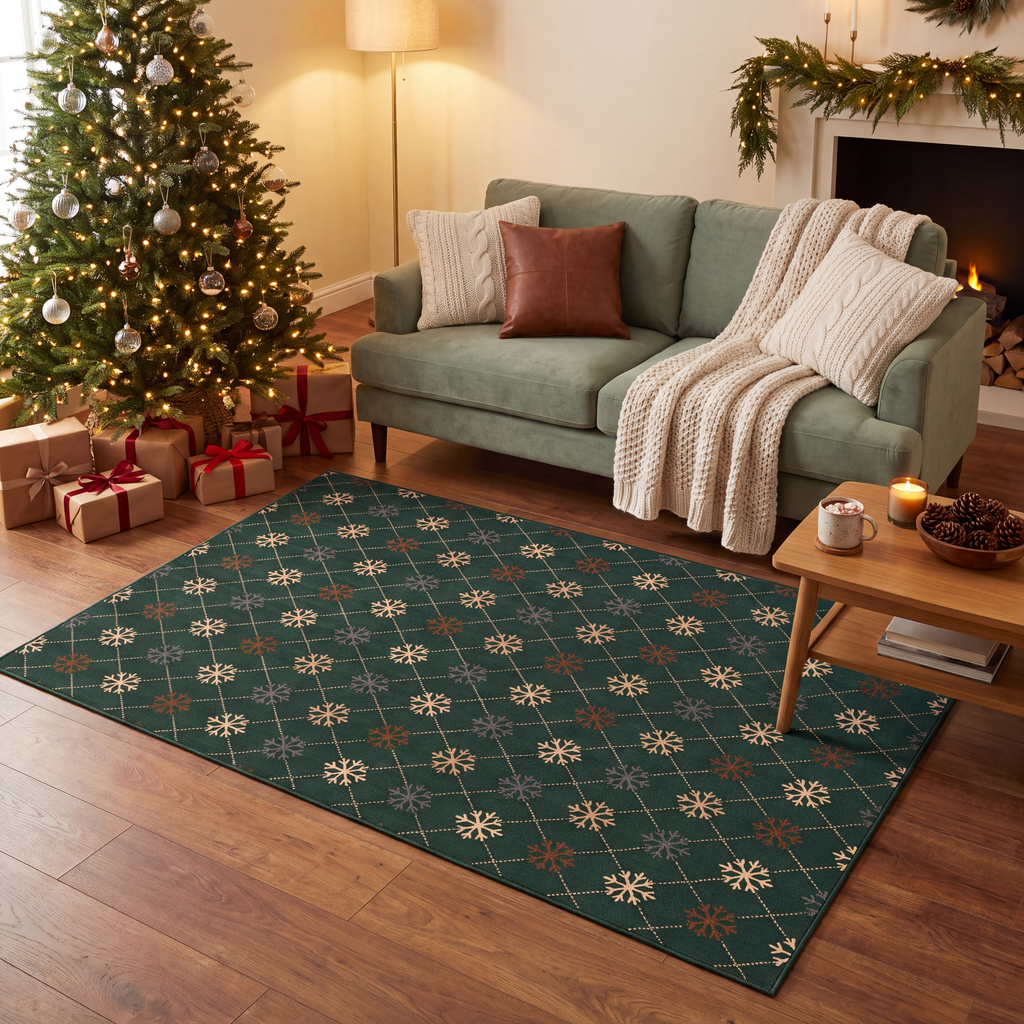 RECTANGLE | Beypazari rectangle livingroom christmas