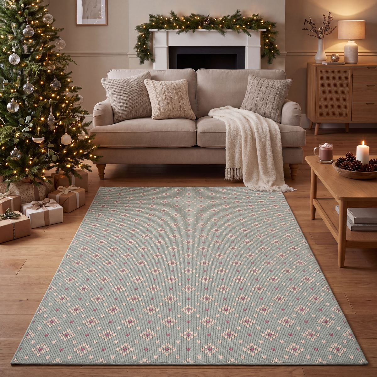 RECTANGLE | Cankiri rectangle livingroom christmas
