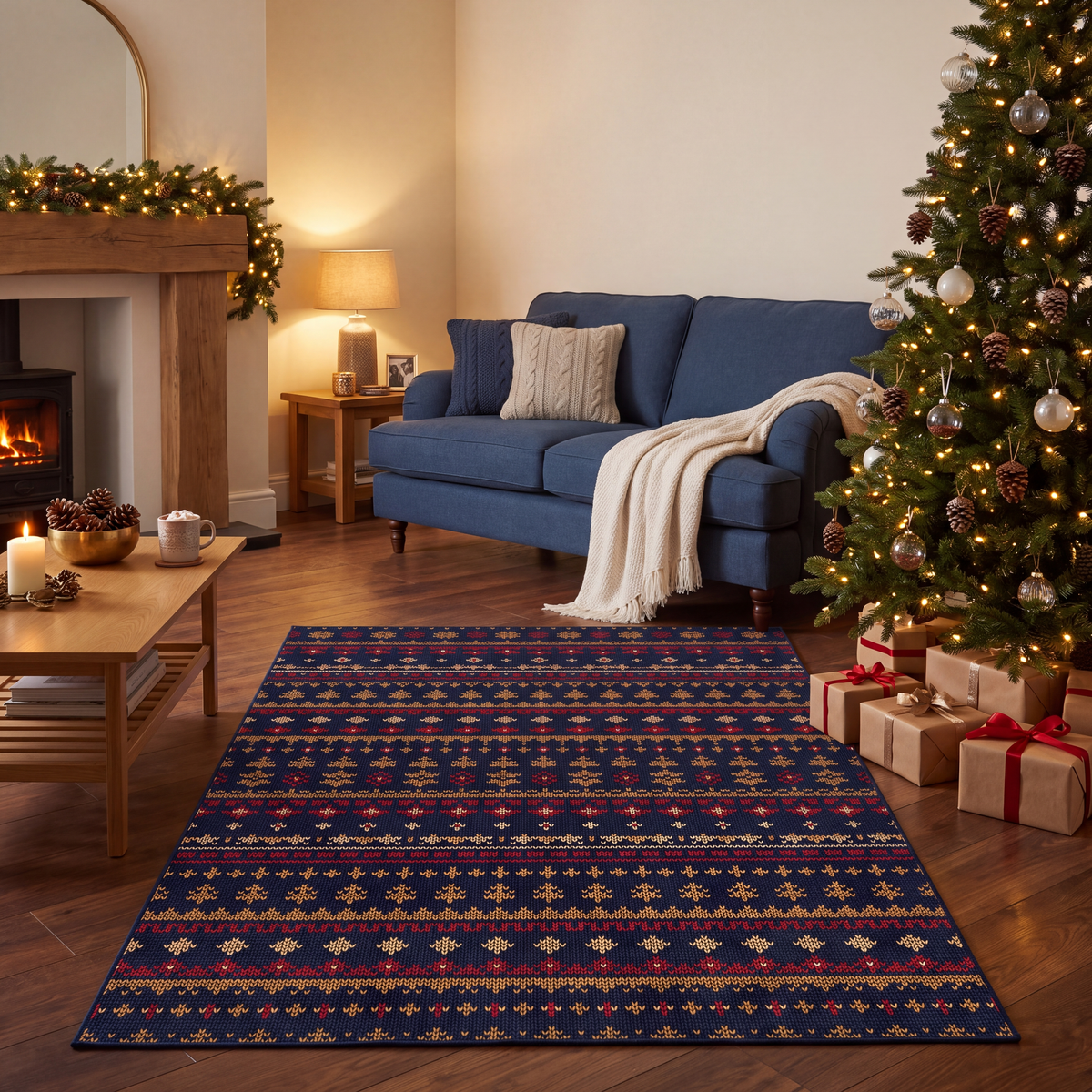 RECTANGLE | Hakkari rectangle livingroom christmas