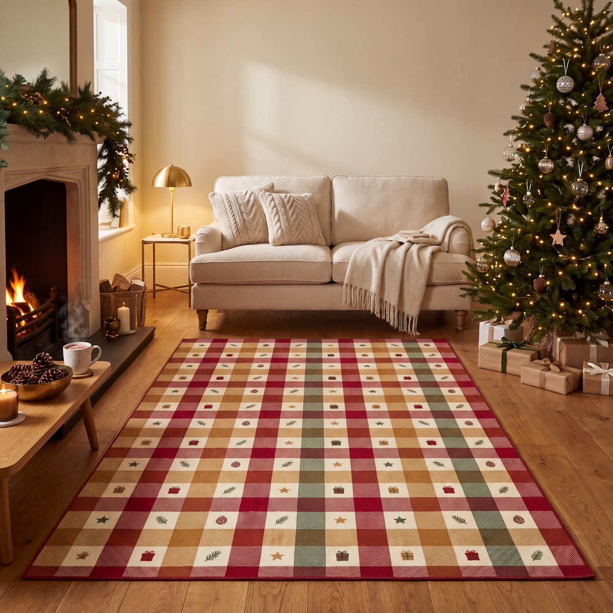 RECTANGLE | Ordu rectangle livingroom christmas