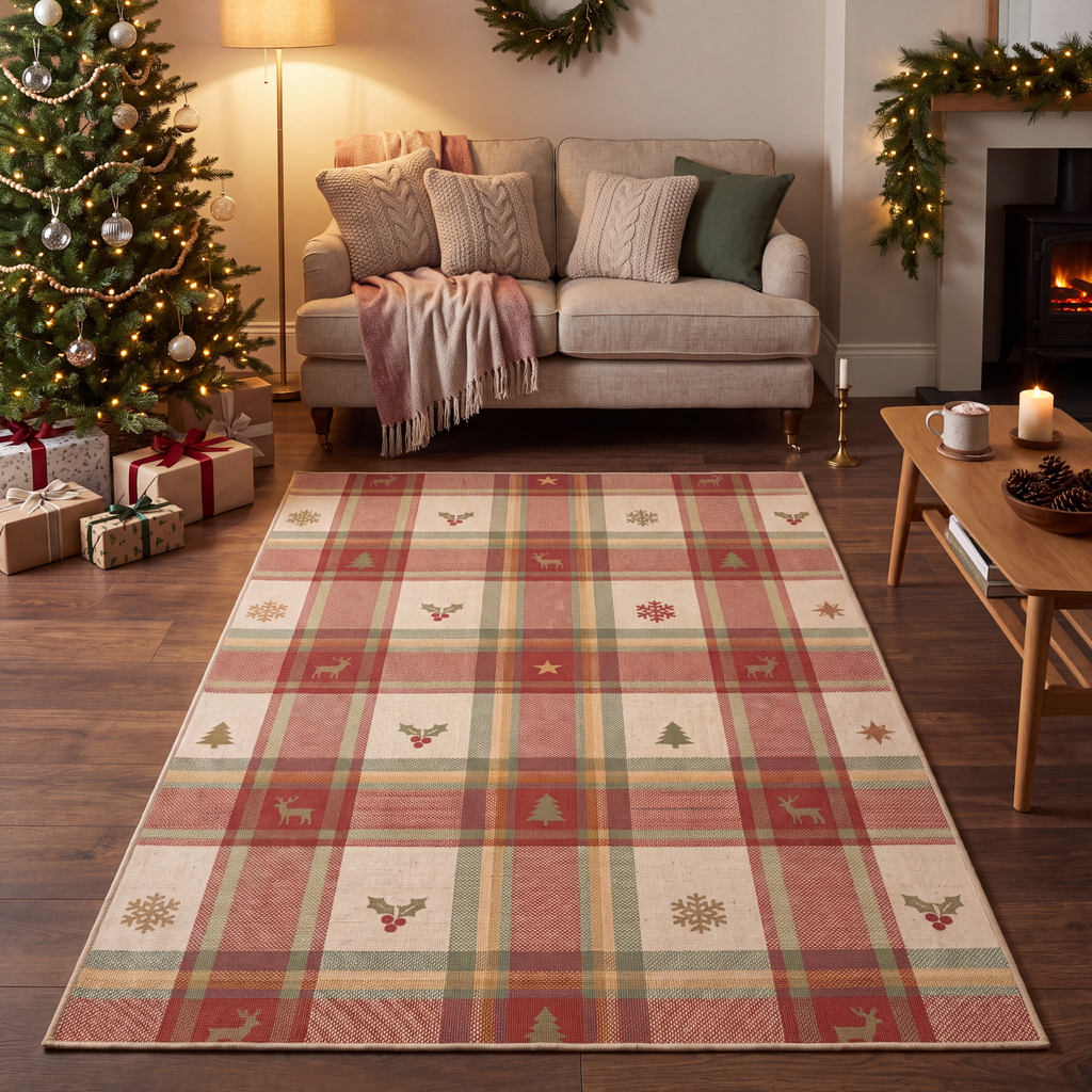 RECTANGLE | Cizre rectangle livingroom christmas