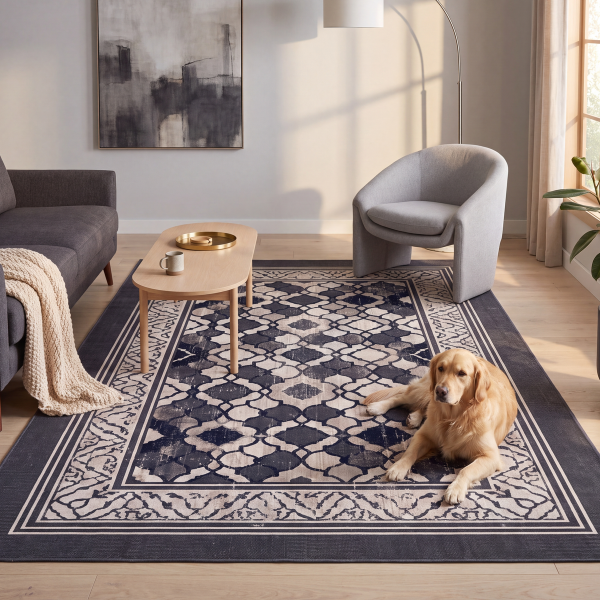 RECTANGLE | Langley rectangle livingroom