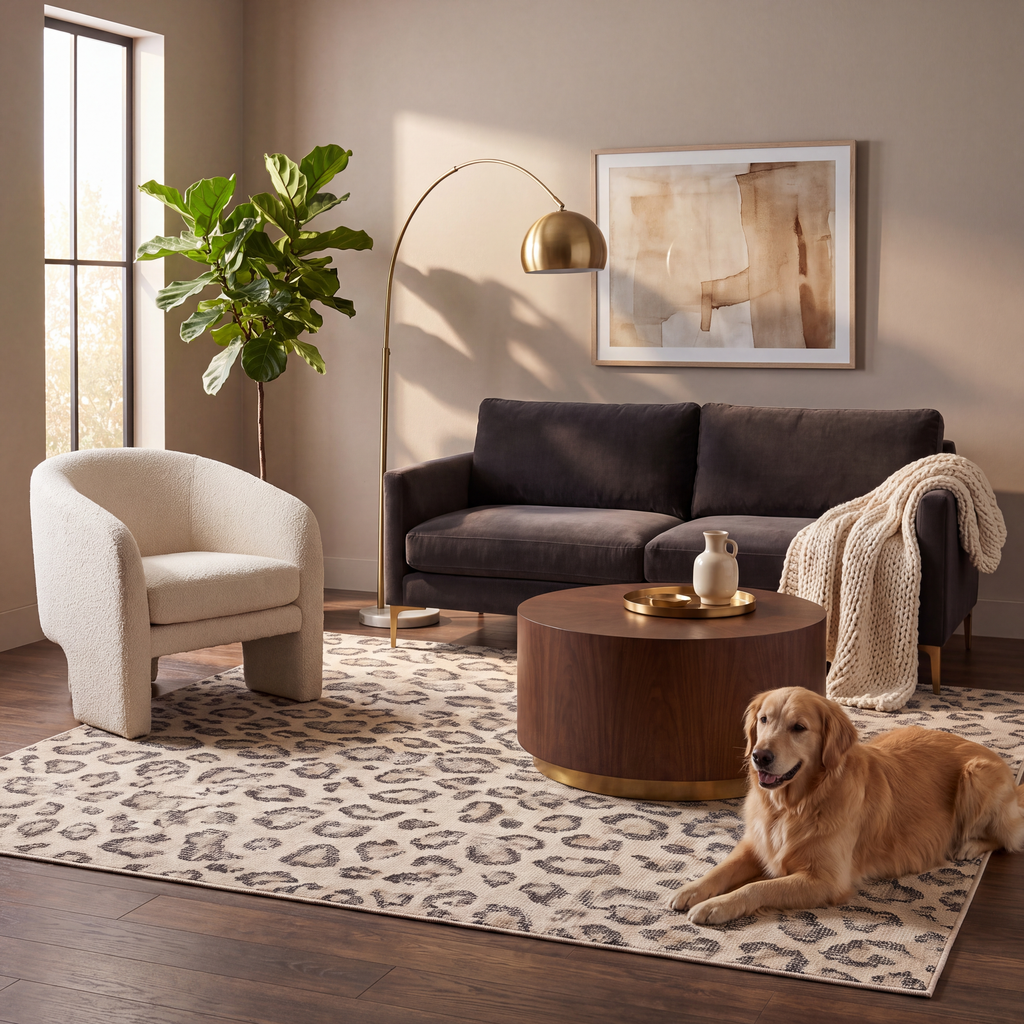 RECTANGLE | Snakeroot rectangle livingroom