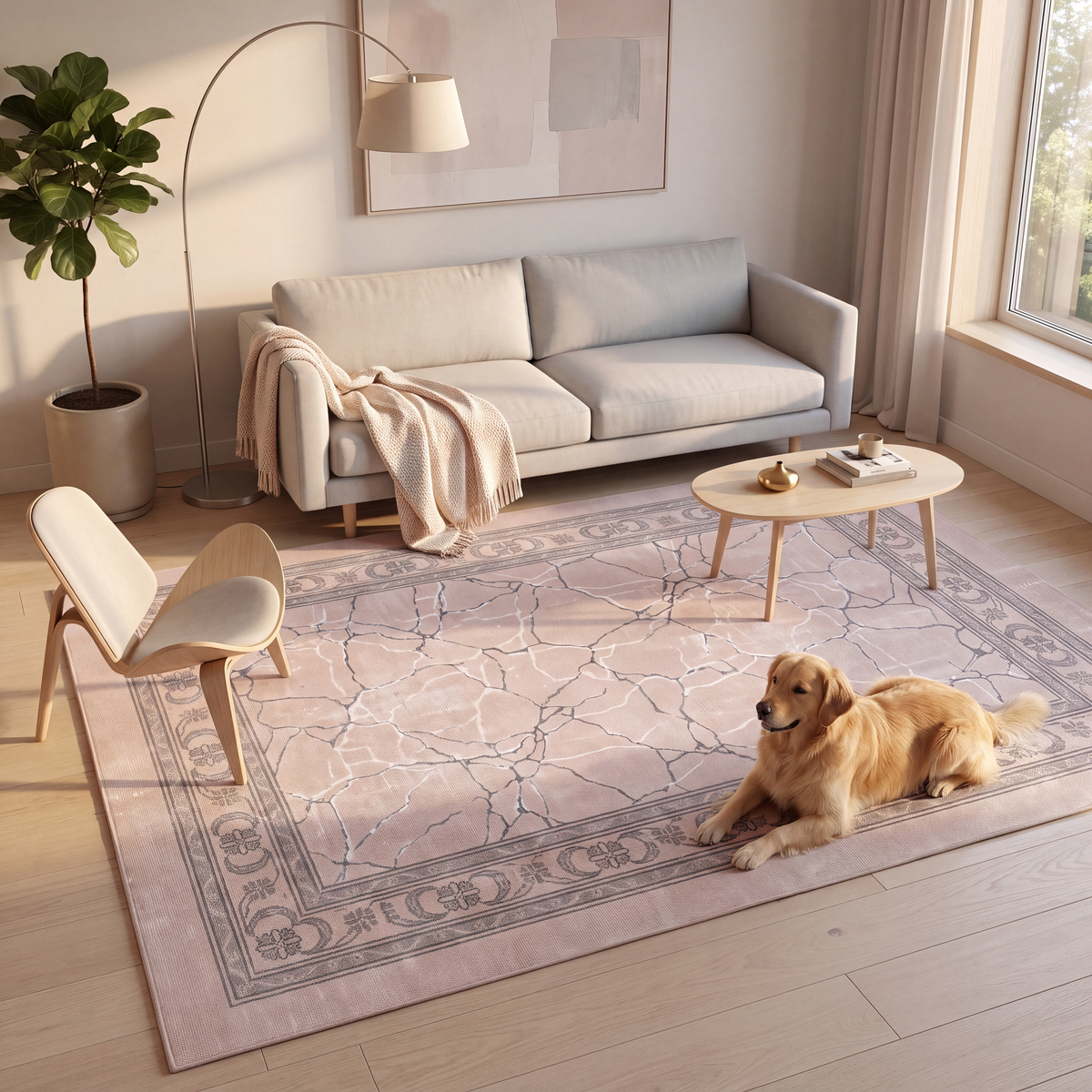 RECTANGLE | Breccia rectangle livingroom