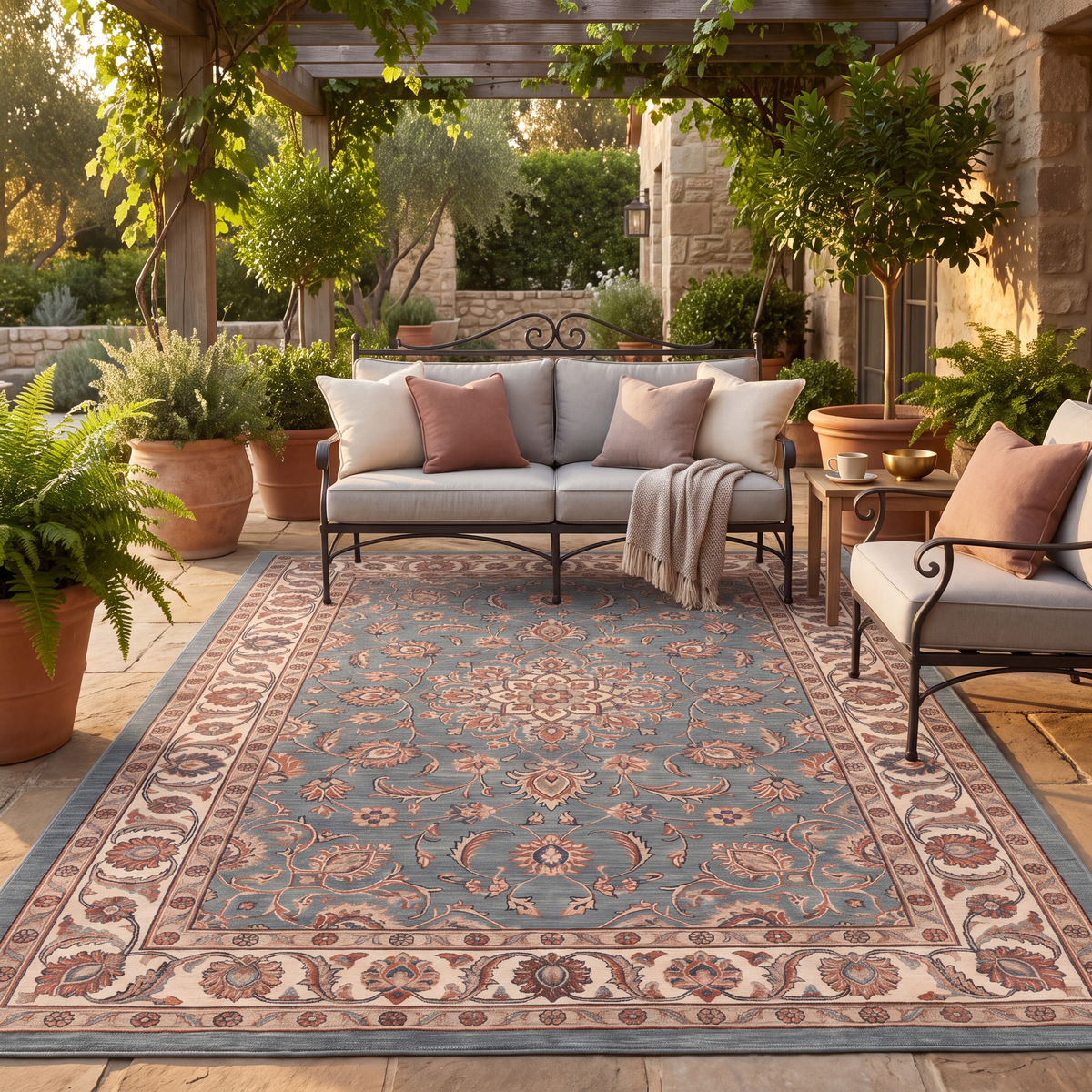 RECTANGLE | Reedmace rectangle outdoor