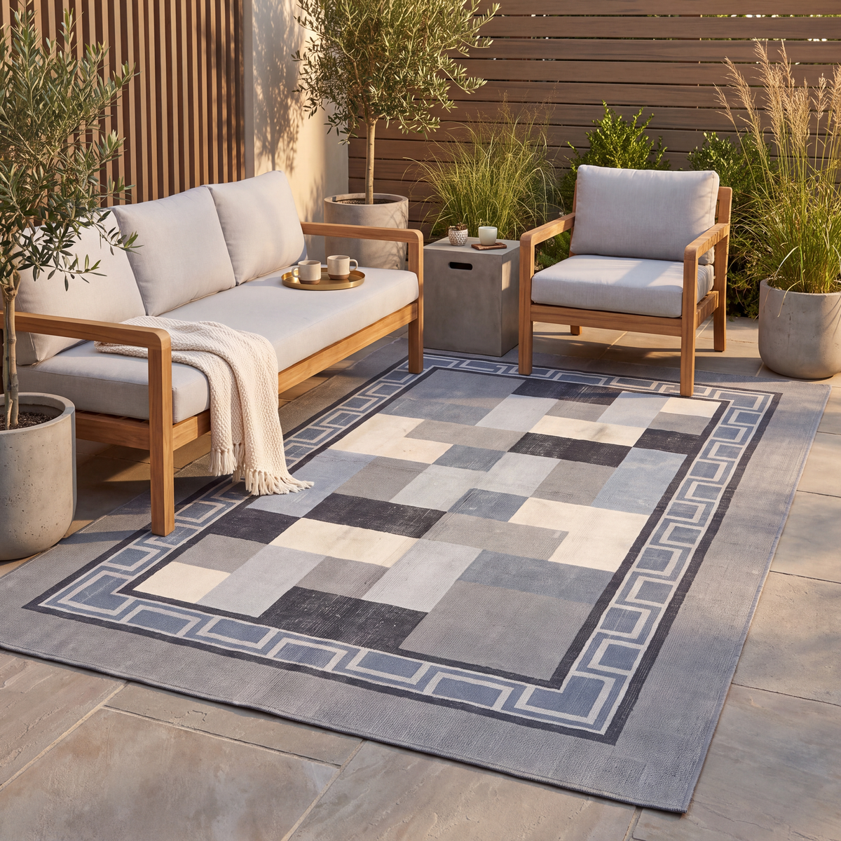 RECTANGLE | Scabious rectangle outdoor