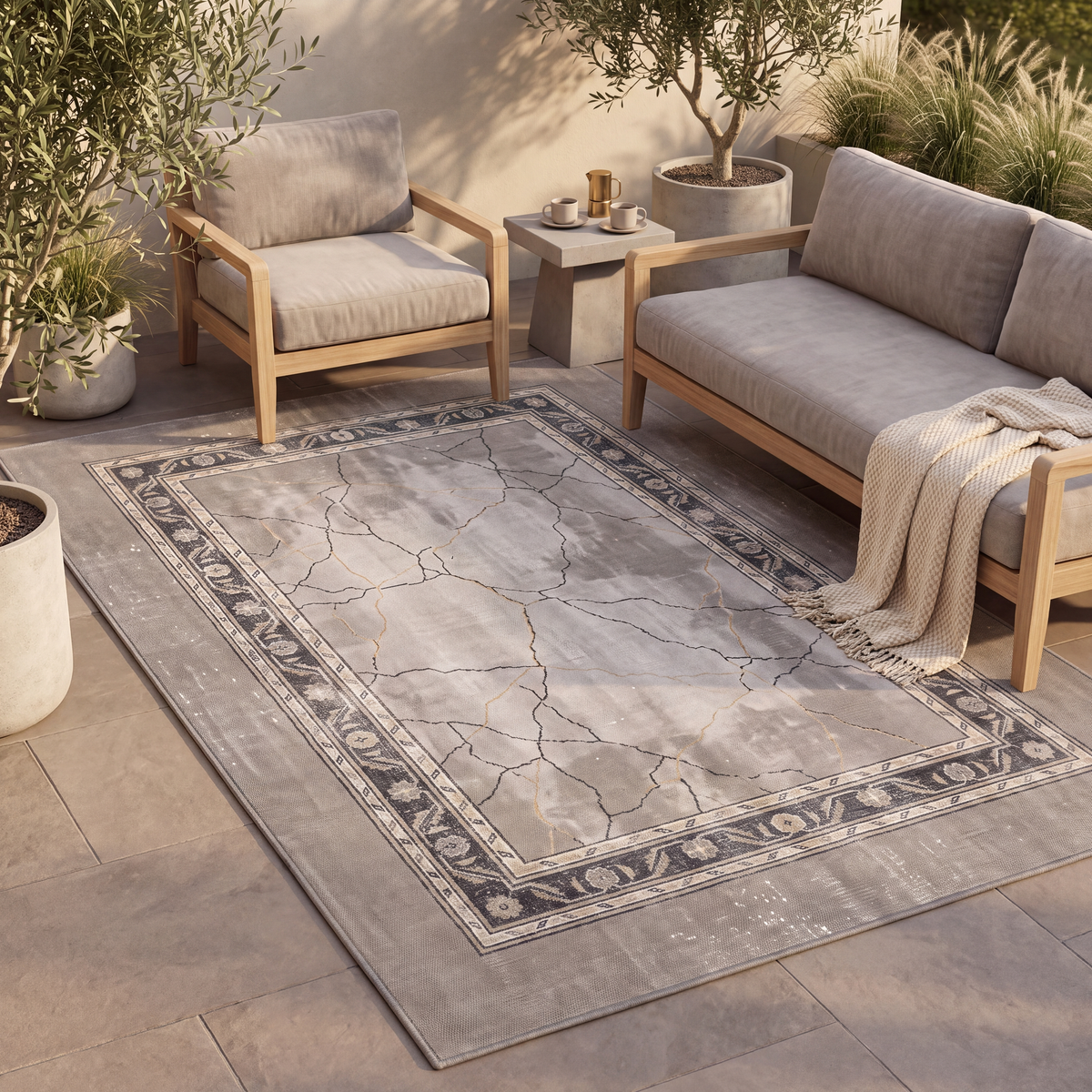 RECTANGLE | Flaxleaf rectangle outdoor