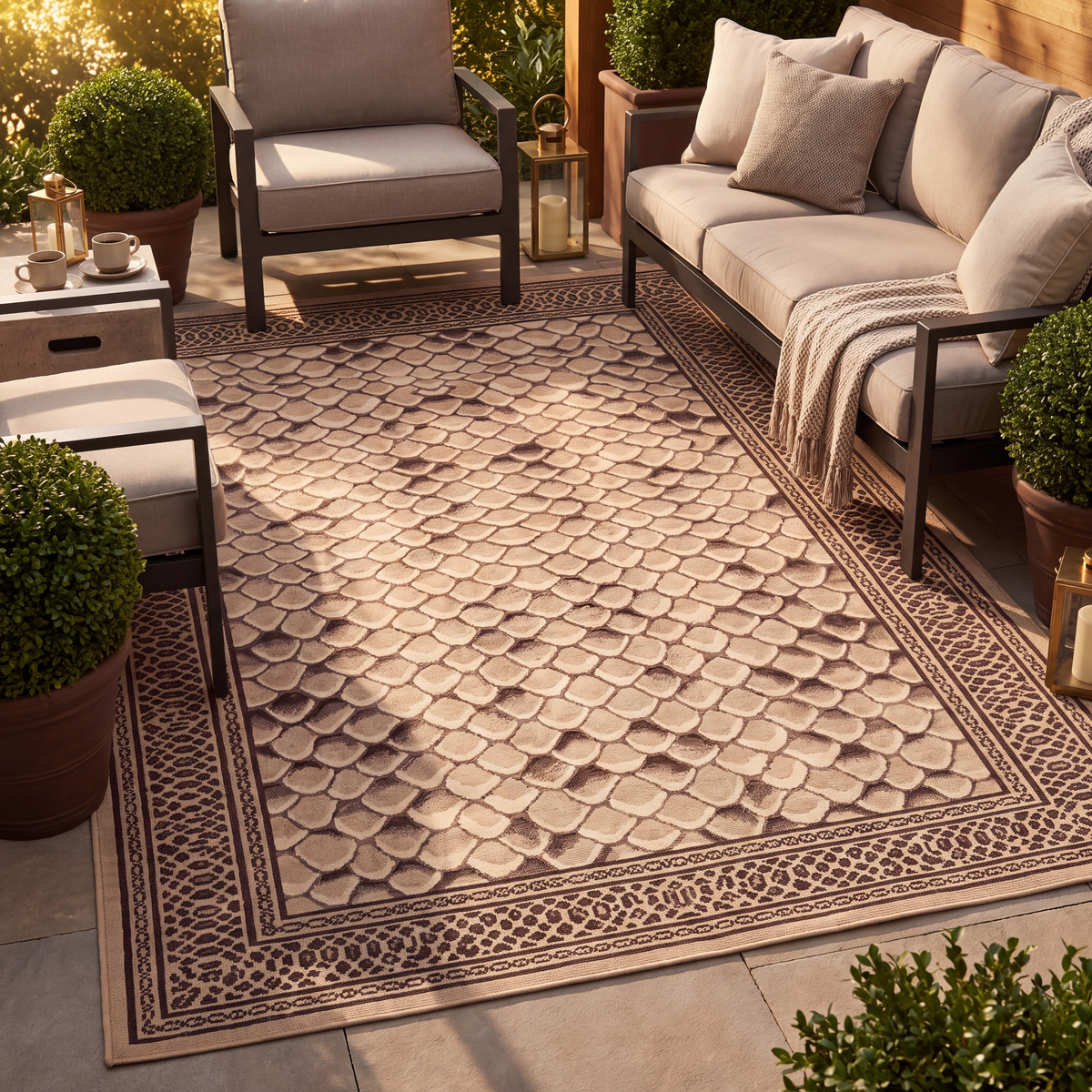 RECTANGLE | Sapphirine rectangle outdoor