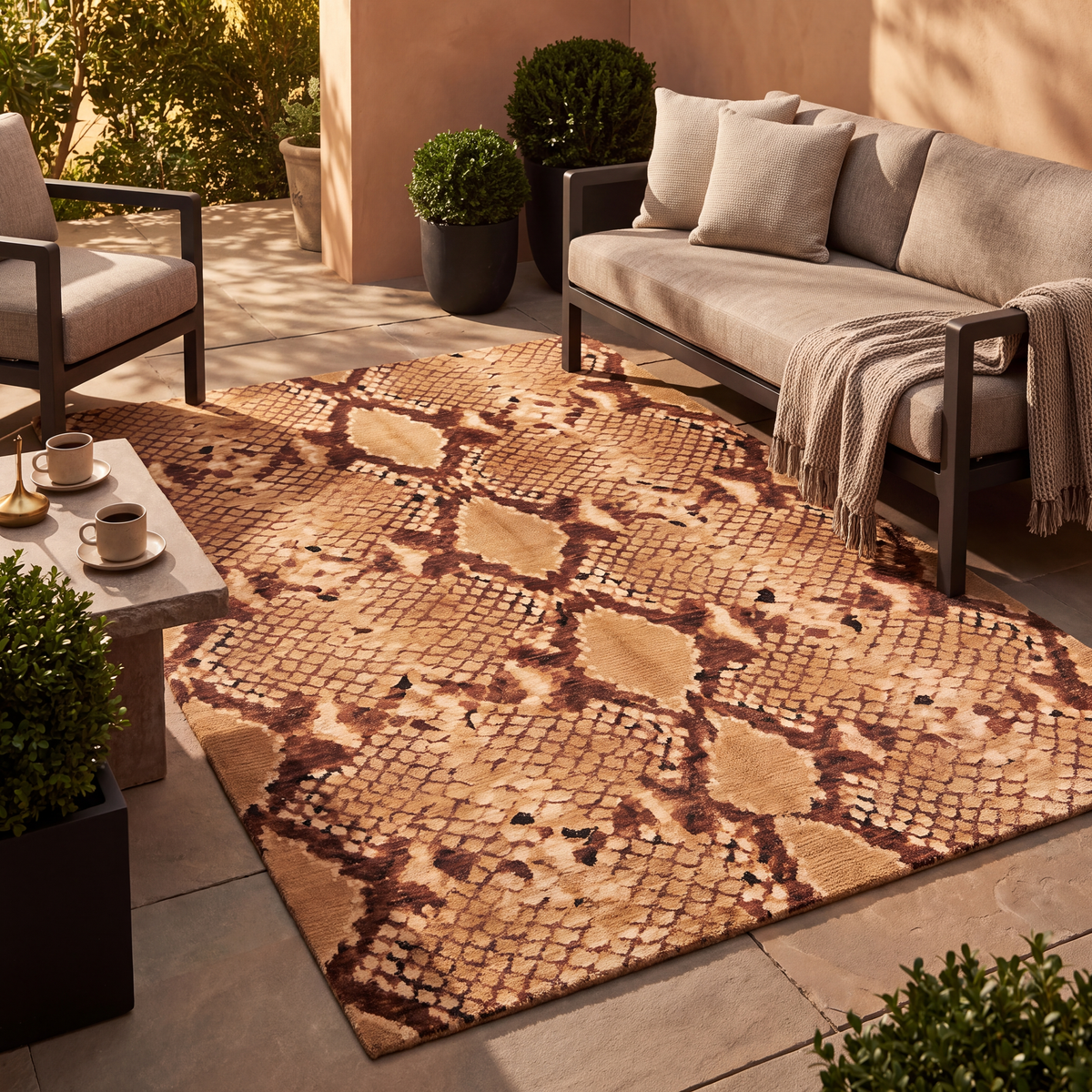 RECTANGLE | Covellite rectangle outdoor
