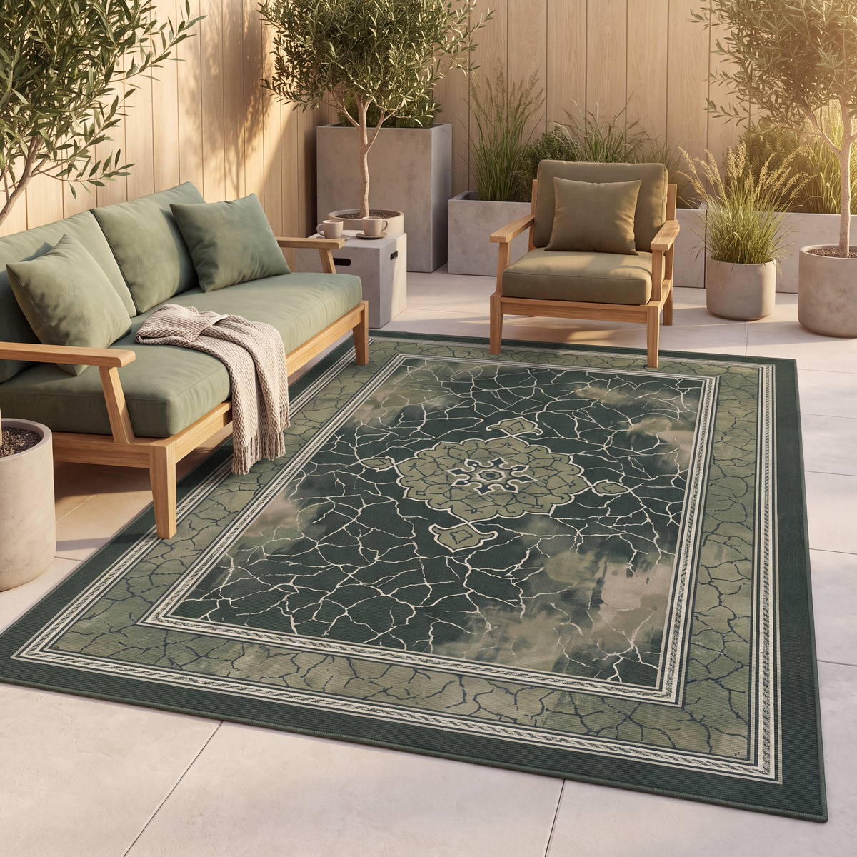 RECTANGLE | Cranesbill rectangle outdoor