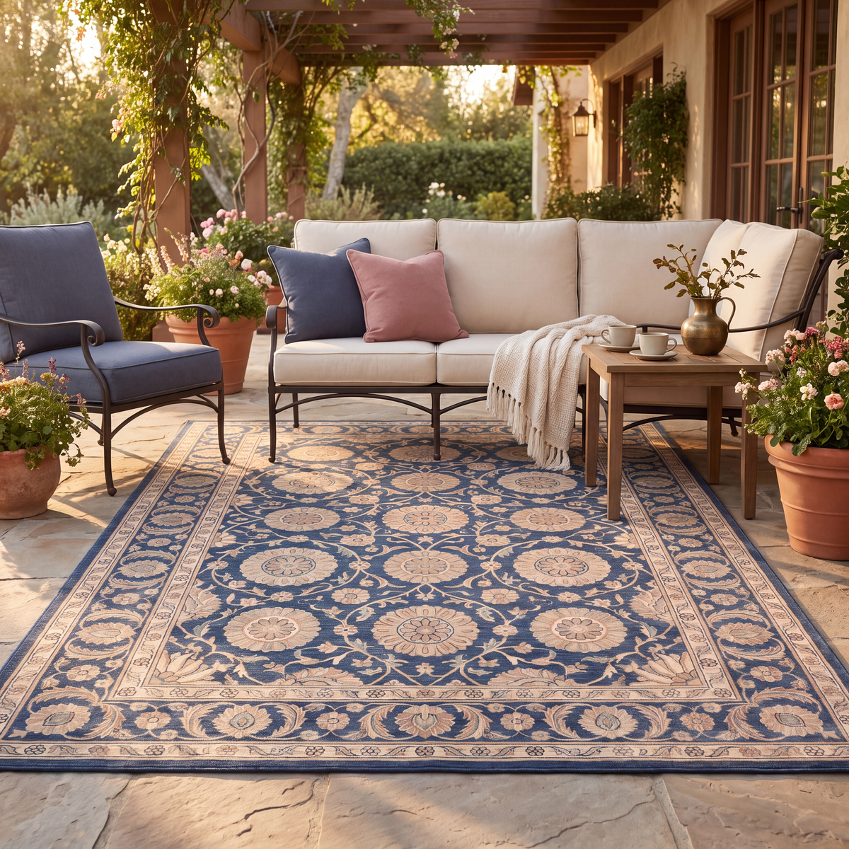 RECTANGLE | Chabazite rectangle outdoor