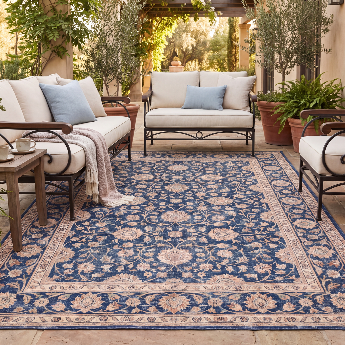 RECTANGLE | Travertine rectangle outdoor